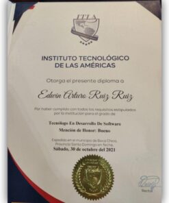 Buy degree from the Instituto Tecnológico de Santo Domingo