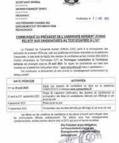 buy degree from the Université Norbert Zongo