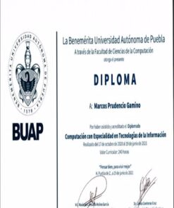 Buy college degree from The Benemerita Universidad Autonoma de Puebla