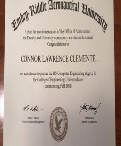 Buy college degree from The Embry-Riddle Aeronautical University