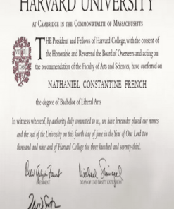 Buy college degree from The Harvard University