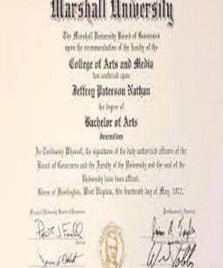 Buy college degree from The Marshall University