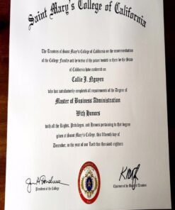 Buy college degree from the Saint Mary's University