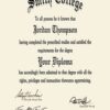 Buy college degree from The Smith College