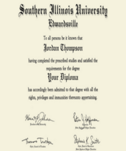 Buy college degree from The Southern Illinois University Edwardsville