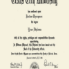 Buy college degree from The Texas Tech University