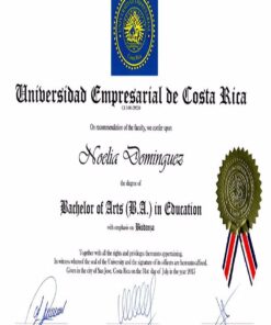 Buy college degree from The Universidad de Costa Rica