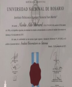 Buy college degree from the Universidad Nacional de Rosario