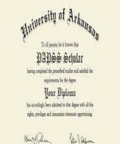 Buy college degree from The University of Arkansas