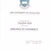 Buy college degree from The University of Auckland