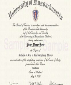 Buy college degree from The University of Massachusetts Amherst