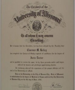 Buy college degree from The University of Missouri-Kansas City