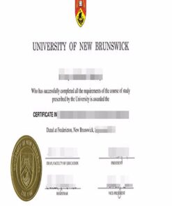 Buy college degree from The University of New Brunswick