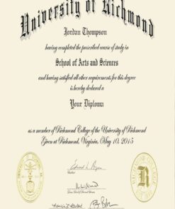 Buy college degree from The University of Richmond