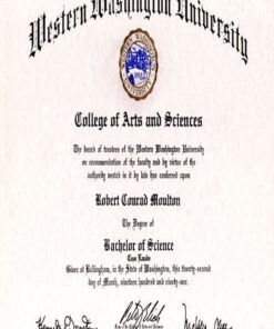 Buy college degree from The Western Washington University