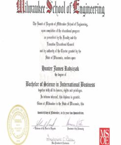 Buy college degree from the Milwaukee School of Engineering