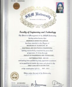 Buy college degree from The SRM Institute of Science and Technology