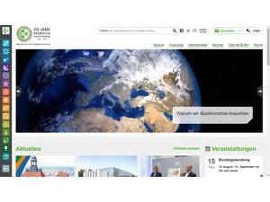 Universität für Bodenkultur Wien's Website Screenshot